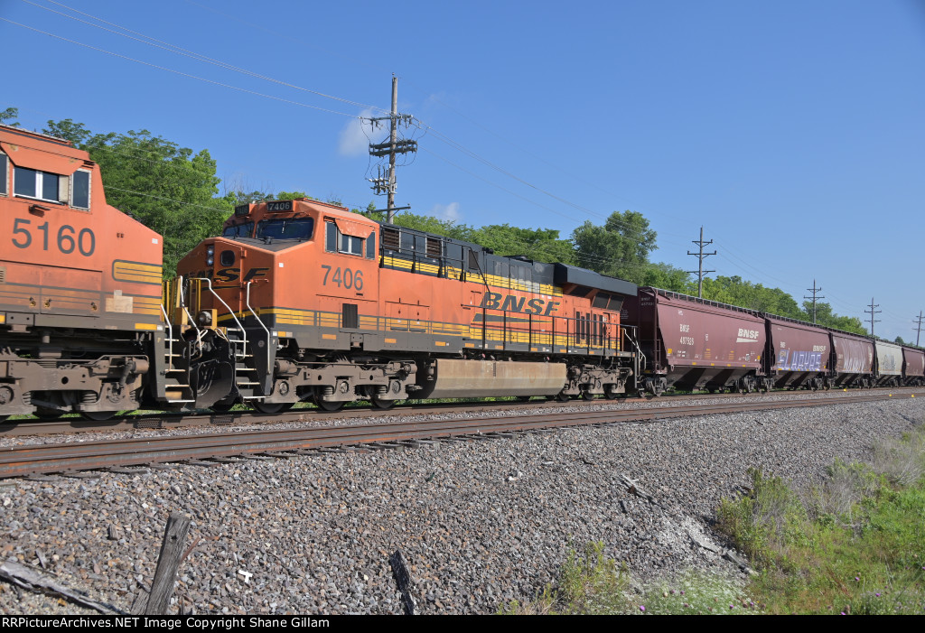 BNSF 7406 Roster shot